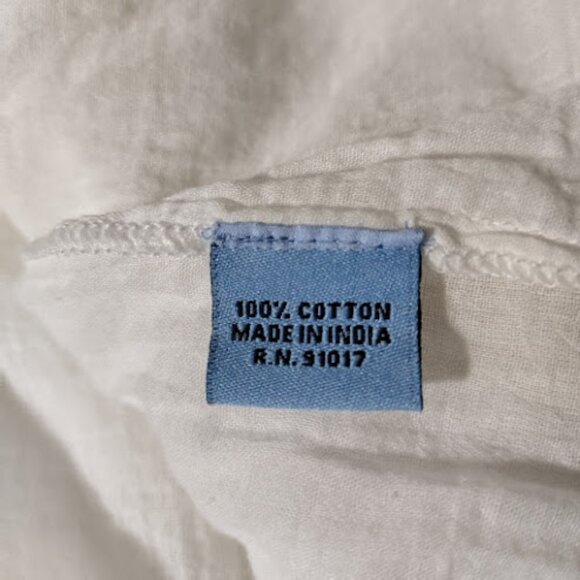 SOLITAIRE SWIM Swim Lace Trim Beach Cover Up High Low Dress Sleeveless Smocked S - Picture 11 of 12